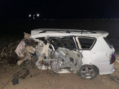 Павлодар облысында екі көлік соқтығысып, екі жүргізуші де қаза тапты