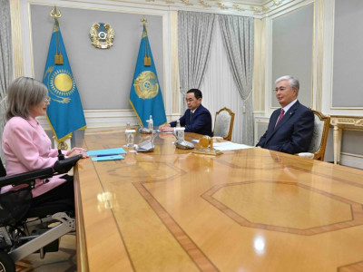 Президент Адам құқықтары жөніндегі уәкілдің Астана қаласы бойынша өкілі Баян Жалмағанбетованы қабылдады