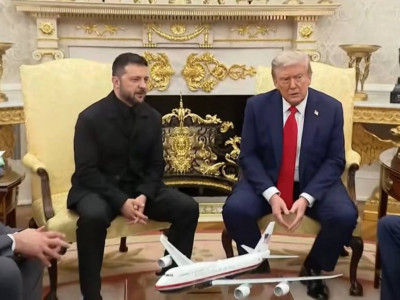 АҚШ-та Трамп пен Зеленский кездесті