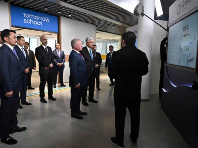 Қасым-Жомарт Тоқаев Иордания Королімен Astana Hub кластеріне барды