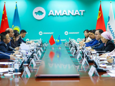 «AMANAT» пен Қытай Коммунистік партиясы өзара ынтымақтастықты одан әрі нығайтпақ