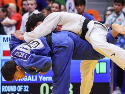 Ернұр Батырғали дзюдодан кадеттер арасында әлем чемпионы атанды