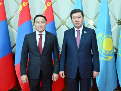 Моңғолияның Ұлы Мемлекеттік Хуралының төрағасы Қазақстанға ресми сапармен келді