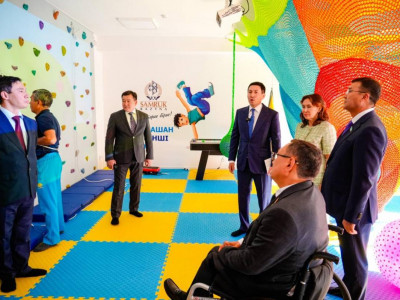 «Samruk Charity Marathon» қайырымдылық марафонының қаражатына 10 инклюзия кабинеті ашылды