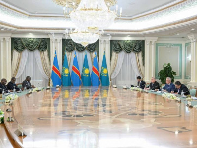 Қазақстан мен Конго президенті кеңейтілген құрамда келіссөз жүргізді