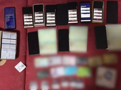 Полиция алаяқтарды SIM-карталармен қамтамасыз еткен топты ұстады