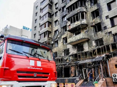 Астанада көп қабатты тұрғын үй өртеніп, 8 пәтер зардап шекті
