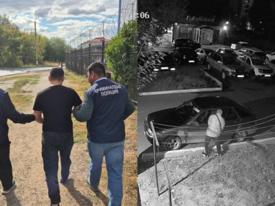 Орал тұрғыны гараждардың қабырғасын тесіп, көлік дөңгелектерін ұрлап кеткен