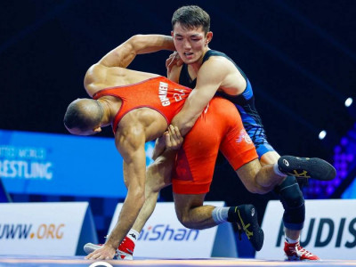 Әлем чемпионаты: Мерей Мәулетқанов қола үшін өткен белдесуде жеңіліп қалды