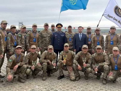 Қазақстандық полицейлер халықаралық турнирде жүлдегер атанды