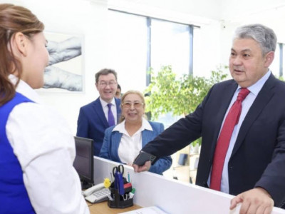 Ермек Көшербаев Шымкент қаласының әлеуметтік нысандарын аралады