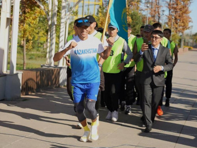 5 күнде 600 шақырым: Қарулы күштердің әскери қызметкері бірегей марафонға бастамашы болды