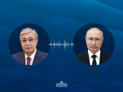 Қасым-Жомарт Тоқаев Ресей президентімен сөйлесті
