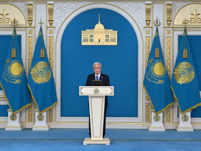 Президент «Достық – Мойынты» теміржолының екінші желісін іске қосты