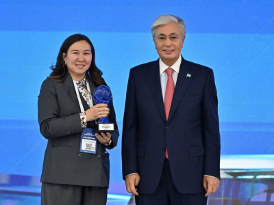 Президент AI SANA Generative Nation байқауының жеңімпаздарын марапаттады