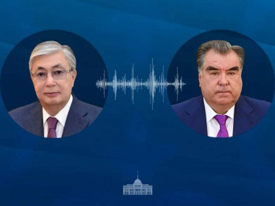 Тоқаев Тәжікстан президентімен телефон арқылы сөйлесті
