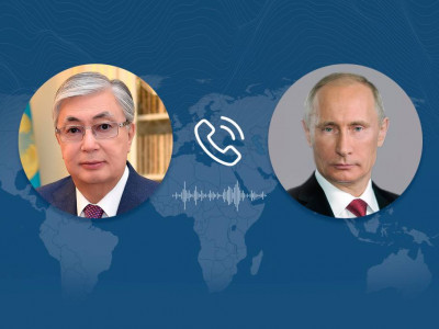 Қасым-Жомарт Тоқаев Ресей президенті Владимир Путинмен сөйлесті