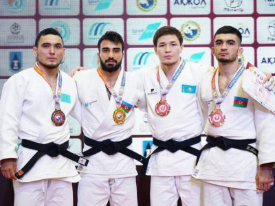 Дзюдошы Ержан Еренқайыпов Азия кубогінде күміс жүлде алды