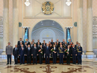 Президент бір топ құтқарушыны мемлекеттік наградамен марапаттады