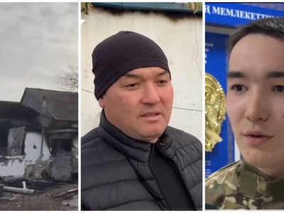 Ақмола облысында әкесі мен баласы өртенген үйден 3 баланы аман алып шықты