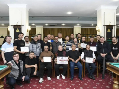 Астанада журналистер арасында бильярд турнирі өтті