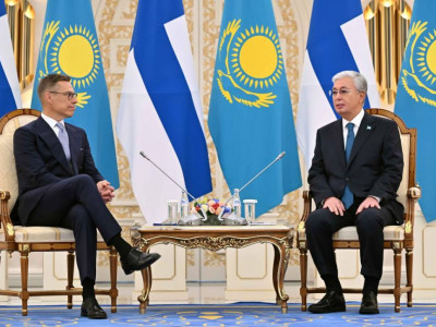 Мемлекет басшысы Финляндия Президентімен келіссөз жүргізді