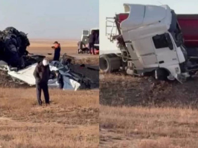 Ақтөбедегі 12 адам қаза тапқан жол апаты: Тірі қалған ер адам Астанаға жеткізілді