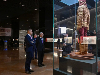 Қасым-Жомарт Тоқаев пен Александр Стубб Ұлттық музейге барды