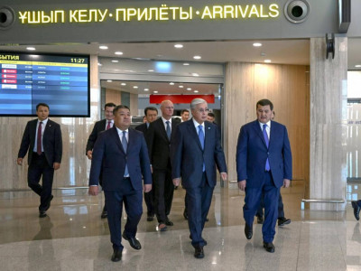Президент «Қорқыт ата» халықаралық әуежайының жаңа терминалымен танысты