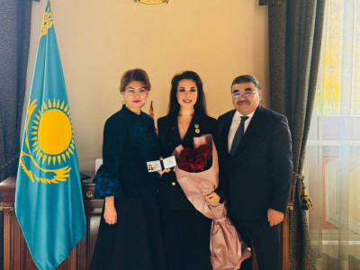 Опера әншісі Мария Мудрякқа мемлекеттік марапат берілді