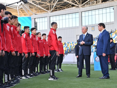 Қасым-Жомарт Тоқаев Қызылордадағы орталық стадионды аралады