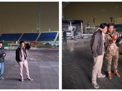 Жұлдыз Әбдікәрімова Қайрат Нұртастың концертіне дайындық барысын көрсетті