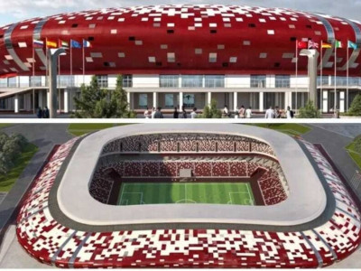 Ақтөбе облысында 35 мың адам сиятын стадион салынып жатыр