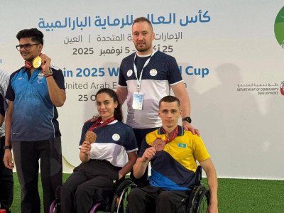 Қазақстандық спортшылар пара оқ атудан әлем кубогінде қола жүлде алды