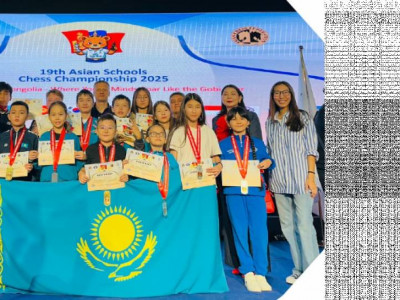 Жас шахматшылар Азия чемпионатында 10 алтын медаль жеңіп алды