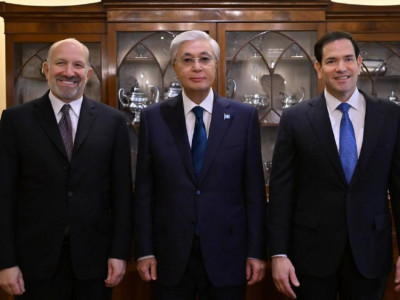 Президент АҚШ Мемлекеттік хатшысы Марк Рубиомен және Дональд Трамп Әкімшілігінің басқа да өкілдерімен кездесті