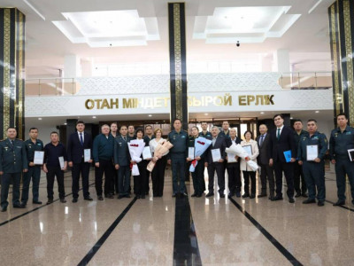 Астанада әскери журналистерге құрмет көрсетілді