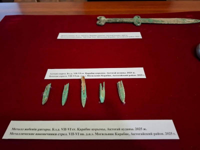 Қарағанды облысында Сақ жауынгерінің қабірі табылды