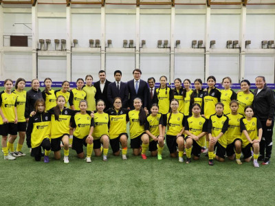 ПСЖ президенті Нассер әл-Хелаифи «Астана Арена» стадионын аралады