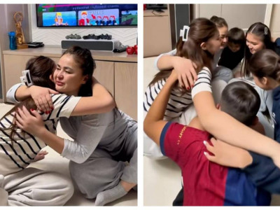 "Енді қиналмайтын сияқтымын": Мөлдір Мұқан балаларымен түскен видео жариялады