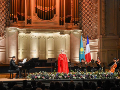 Майра Мұхамедқызы Парижде жеке концерт берді