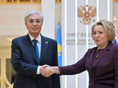 Қасым-Жомарт Тоқаев Валентина Матвиенкомен кездесті