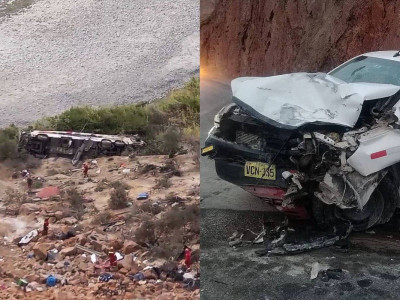 Перу елінде жардан құлаған автобустың 37 жолаушысы қаза тапты