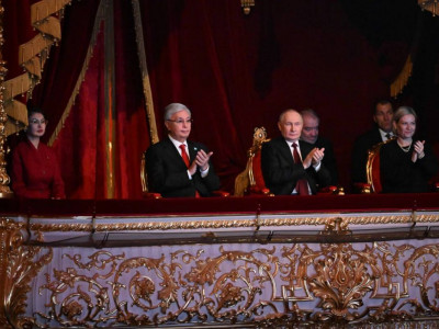 Қазақстан мен Ресей президенттері гала-концертті тамашалады