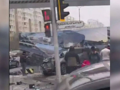 Астананың орталық көшесінде жантүршігерлік жол апаты болды