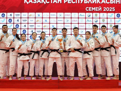 Дзюдодан Қазақстан чемпионатының жүлдегерлері белгілі болды
