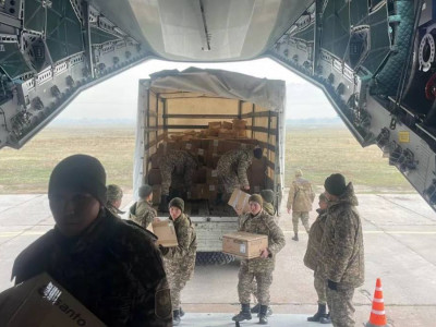 Қазақстан Ауғанстанға 18 тонна гуманитарлық жүк жіберді