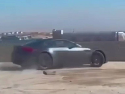 Шымкентте 12 қабатты тұрғын үйдің шатырында көлігімен дрифт жасаған жігіт қамауға алынды