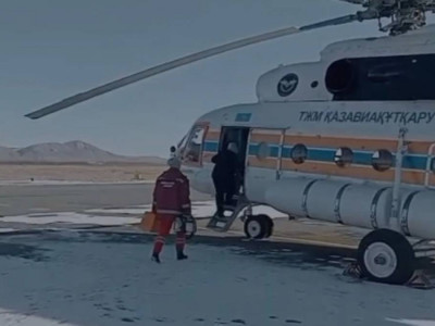 Риддерде жаңа туған нәресте шұғыл түрде Өскеменге тікұшақпен жеткізілді