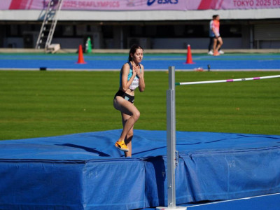 Жеңіл атлет Фаина Мейрманова Сурдлимпиада рекордын орнатып, чемпион атанды